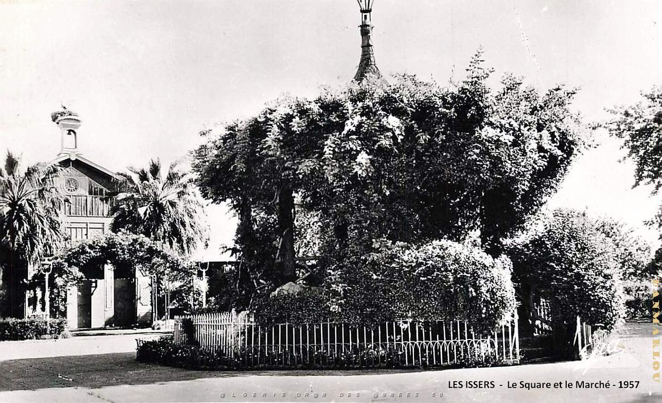 Les Issers - Square et Marche - 1957.jpg